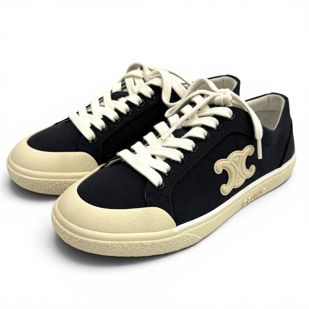 Great CELINE sneakers Alain Triomphe sneakers canvas Women 35