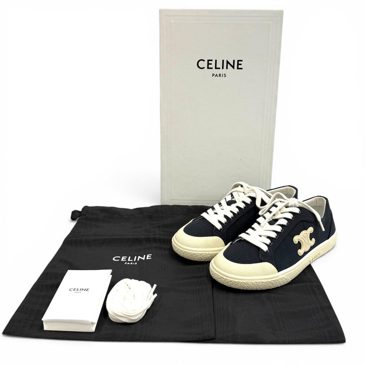 Great CELINE sneakers Alain Triomphe sneakers canvas Women 35