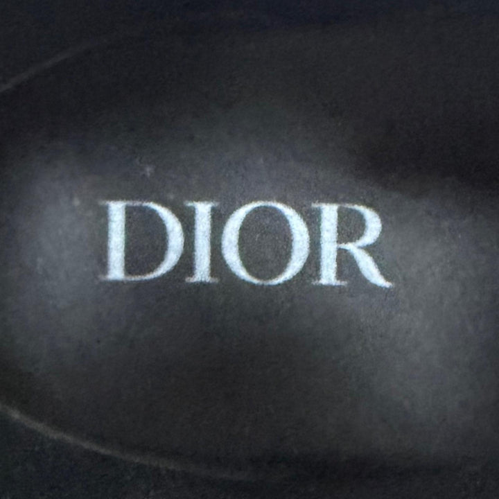 Great DIOR High cut sneakers Navy canvas mens 42.5 3SH126ZSA