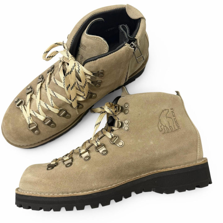 Excellent Danner boots MOUNTAIN LIGHT NORDISK Trekking beige Suede