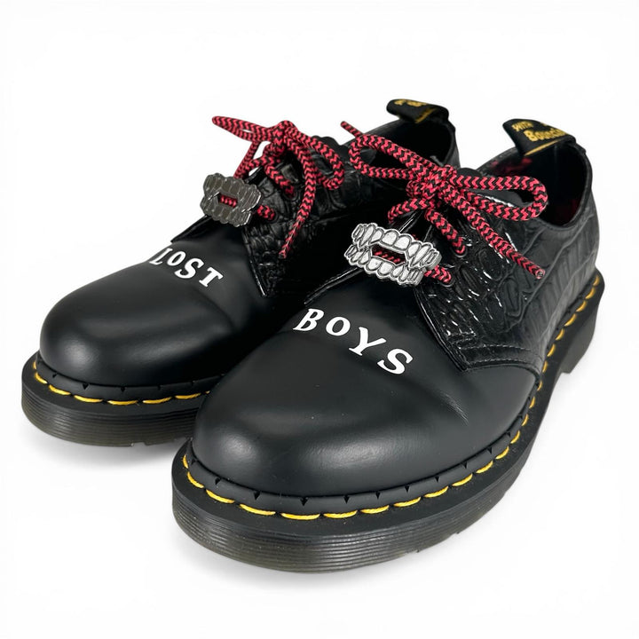 Great Dr.Martens Leather shoes 1461 WB LOST BOYS Warner Bros. 3 Hall black