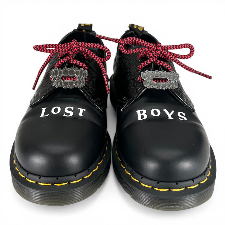 Great Dr.Martens Leather shoes 1461 WB LOST BOYS Warner Bros. 3 Hall black