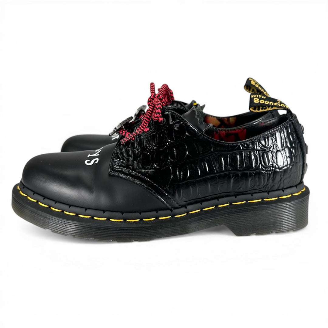 Great Dr.Martens Leather shoes 1461 WB LOST BOYS Warner Bros. 3 Hall black