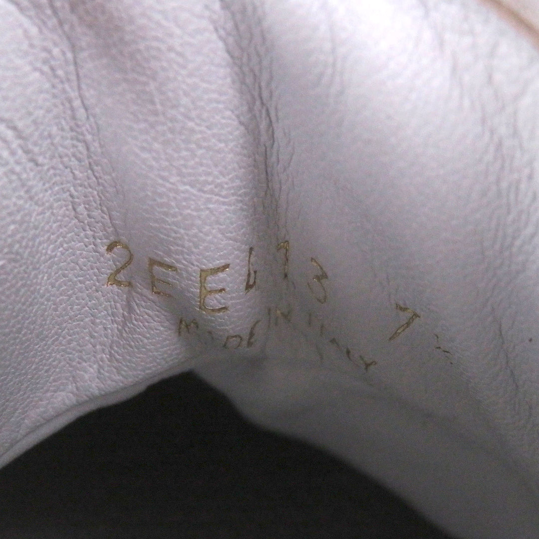 Pristine PRADA Low cut sneakers Triangle logo distressed finish white