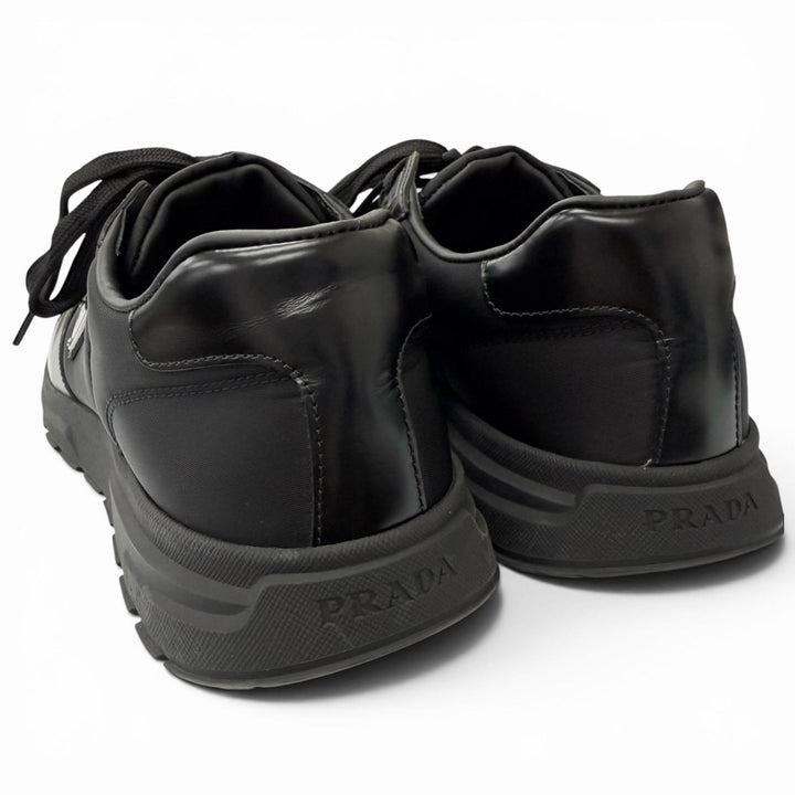 Great PRADA Low cut sneakers PRAX 01 Triangle logo Re-Nylon black