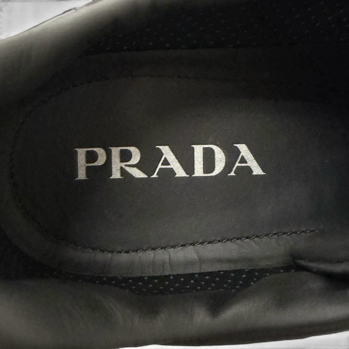 Great PRADA Low cut sneakers PRAX 01 Triangle logo Re-Nylon black