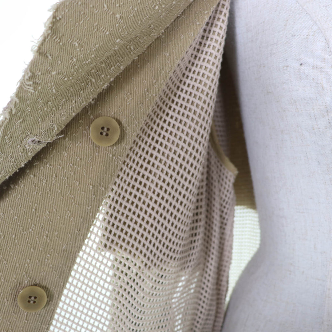 Excellent FUMIE TANAKA trench coat needle trench CO beige cotton Women 1 F23S-01