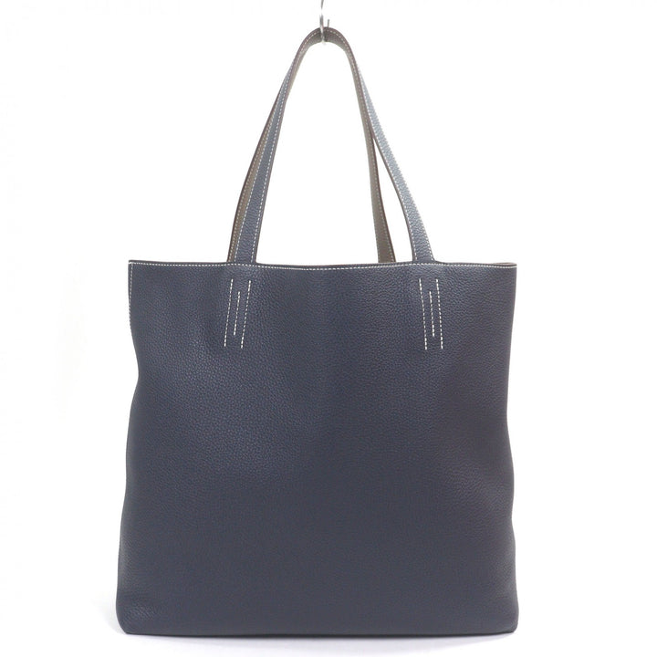 Excellent HERMES Tote Bag Doble Sense 45 Etope Taurillon Clemence