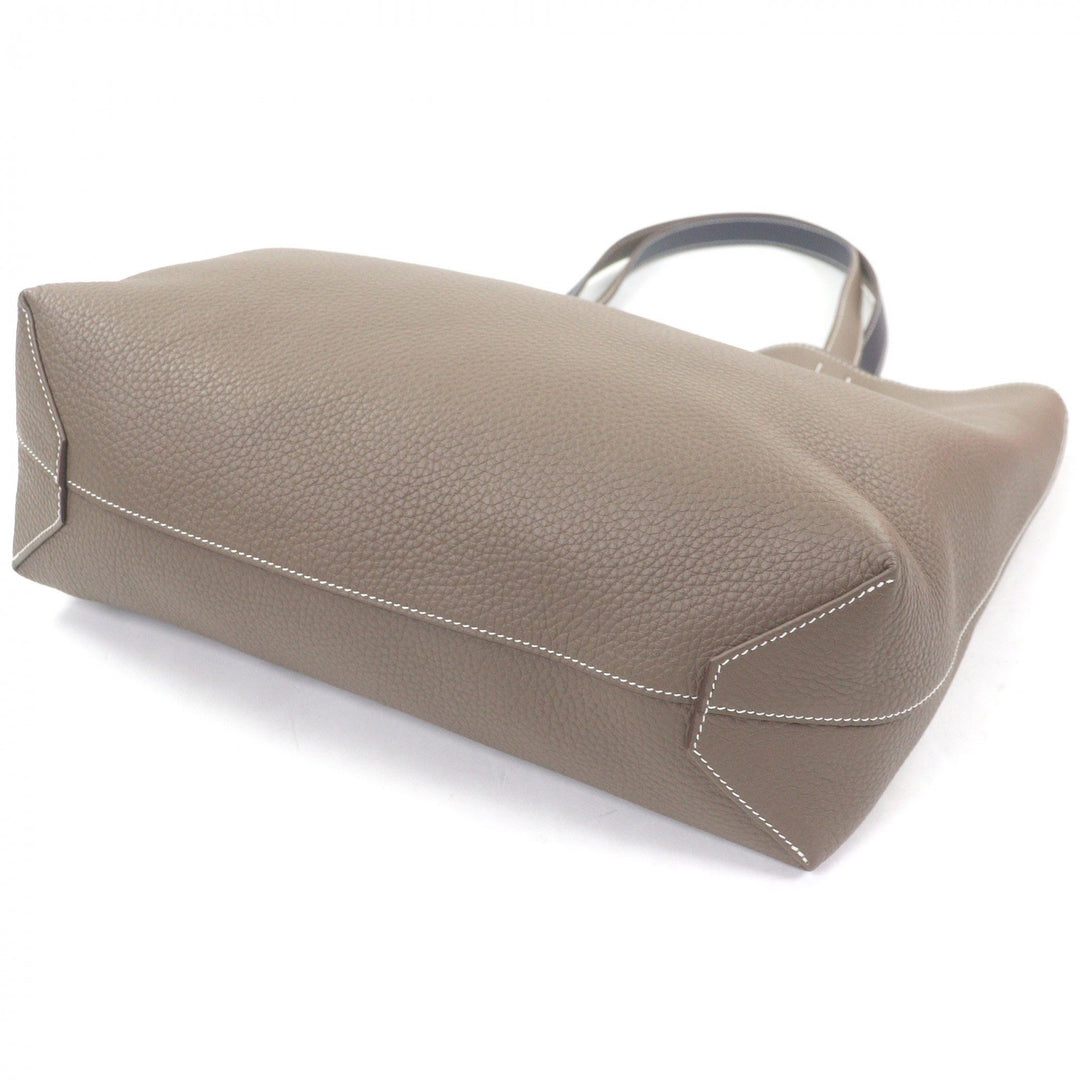 Excellent HERMES Tote Bag Doble Sense 45 Etope Taurillon Clemence