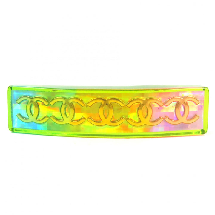 Great CHANEL Valletta Aurora Rainbow Five Coco multicolor Women 97P