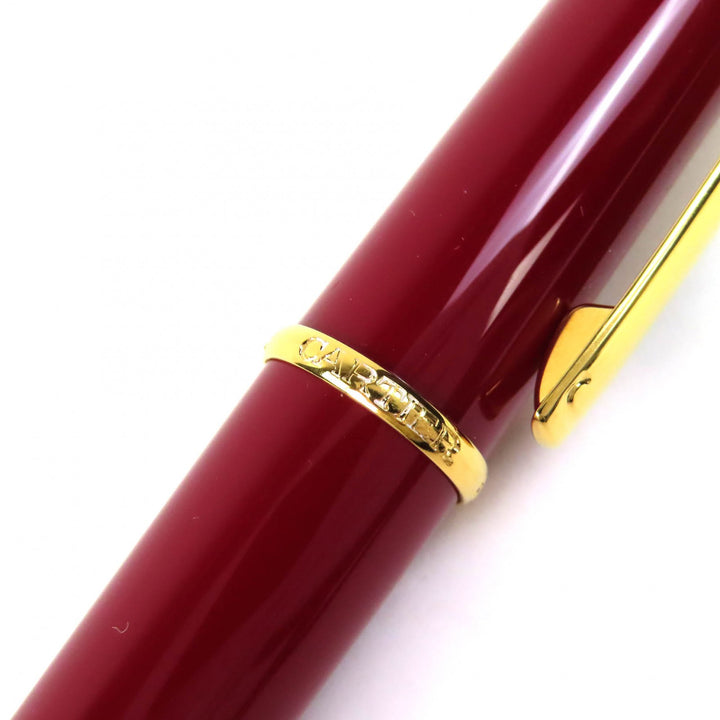Great Cartier Ballpoint pen Diaboro de Cartier Twist type Bordeaux mens