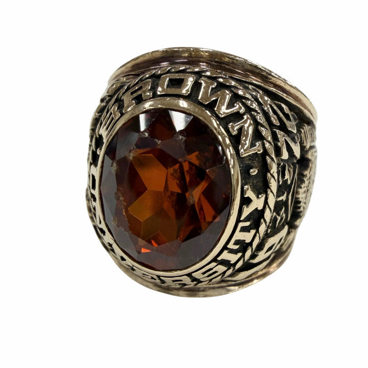 Great BALFOUR Ring BROWN UNIVERSITY Founded in 1764 gold 10K mens