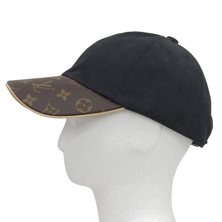 Excellent LOUIS VUITTON cap Cap LV Get Lady Monogram leather Women L M76529