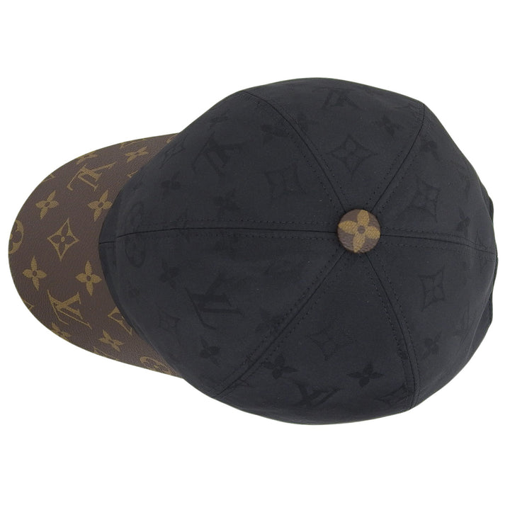 Excellent LOUIS VUITTON cap Cap LV Get Lady Monogram leather Women L M76529