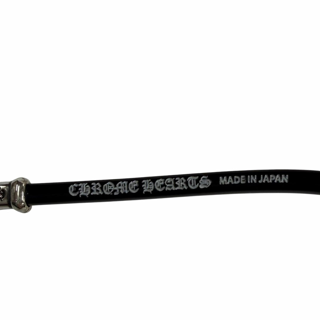 Excellent CHROME HEARTS Glasses PILLS 3 Two Point Rimless Silver 925 mens