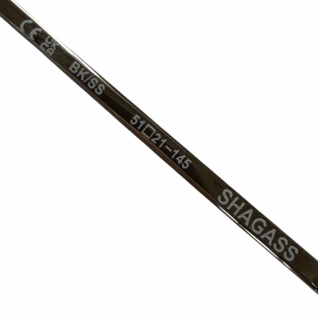 Great CHROME HEARTS Glasses SHAGASS Wellington black 925 mens