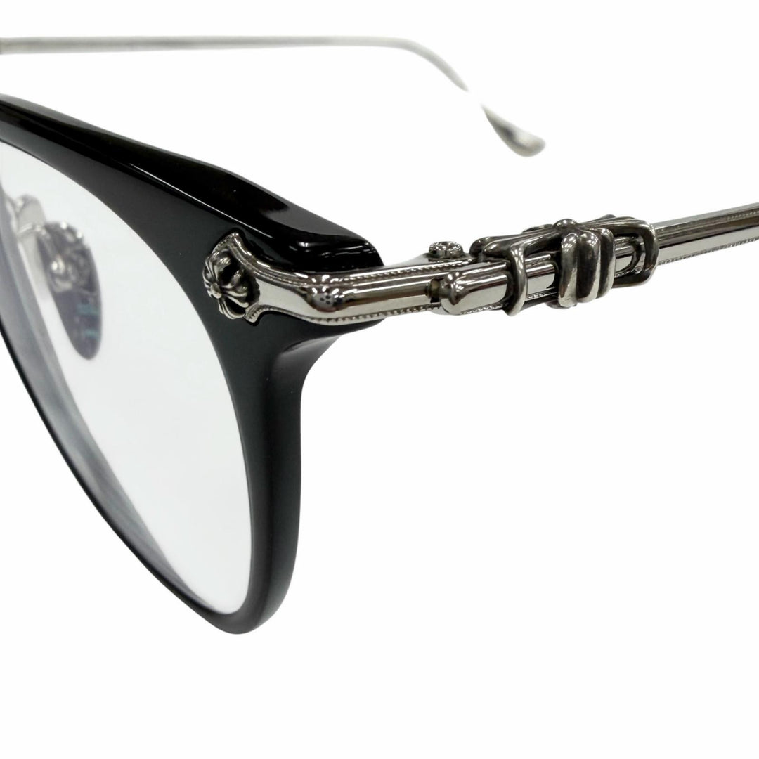 Great CHROME HEARTS Glasses SHAGASS Wellington black 925 mens