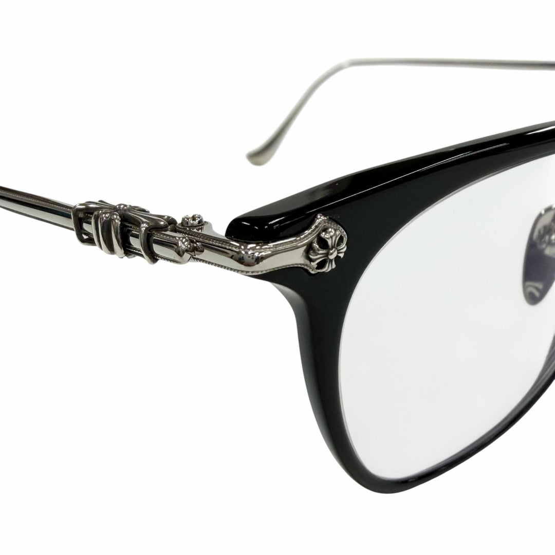 Great CHROME HEARTS Glasses SHAGASS Wellington black 925 mens
