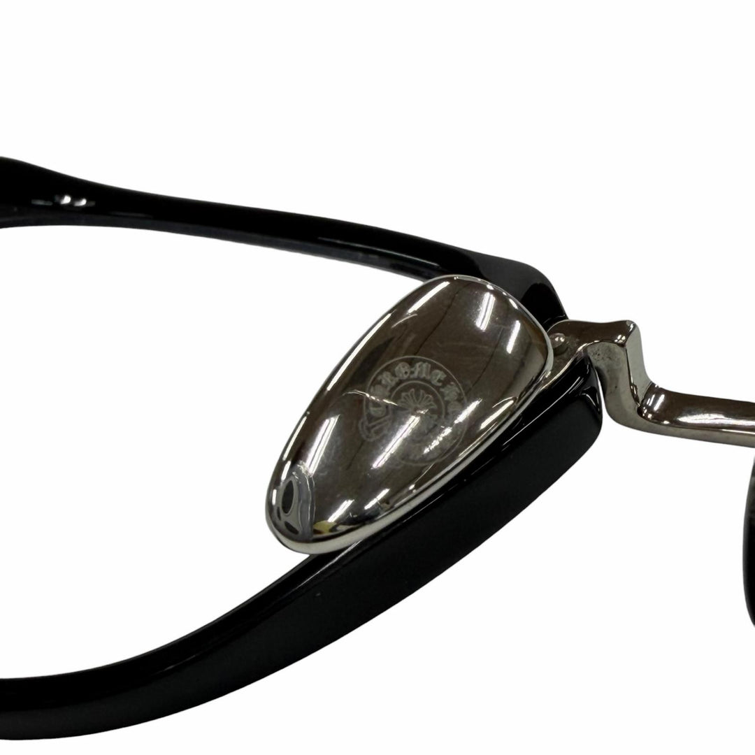 Great CHROME HEARTS Glasses SHAGASS Wellington black 925 mens