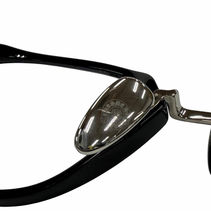 Great CHROME HEARTS Glasses SHAGASS Wellington black 925 mens