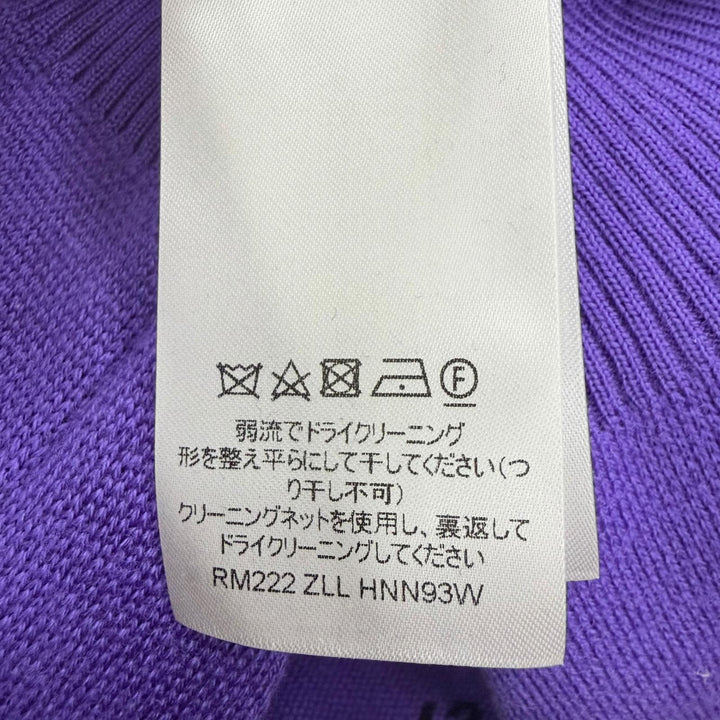 Excellent LOUIS VUITTON sweater Studio Jacquard Knit Long Sleeve