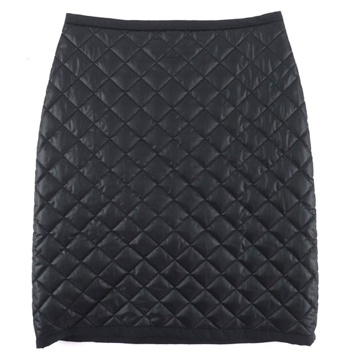 Excellent LOUIS VUITTON Tight Skirt Padded quilted skirt black Women 34