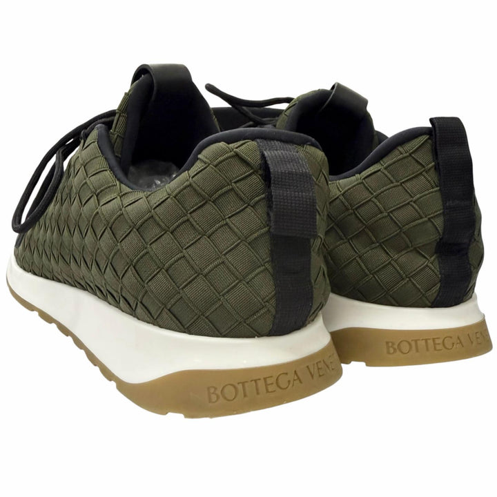 Great BOTTEGAVENETA Low cut sneakers INTRECCIATO khaki mens 41