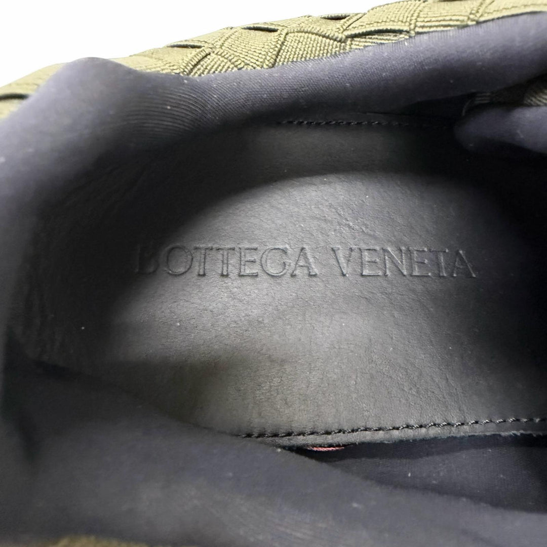 Great BOTTEGAVENETA Low cut sneakers INTRECCIATO khaki mens 41