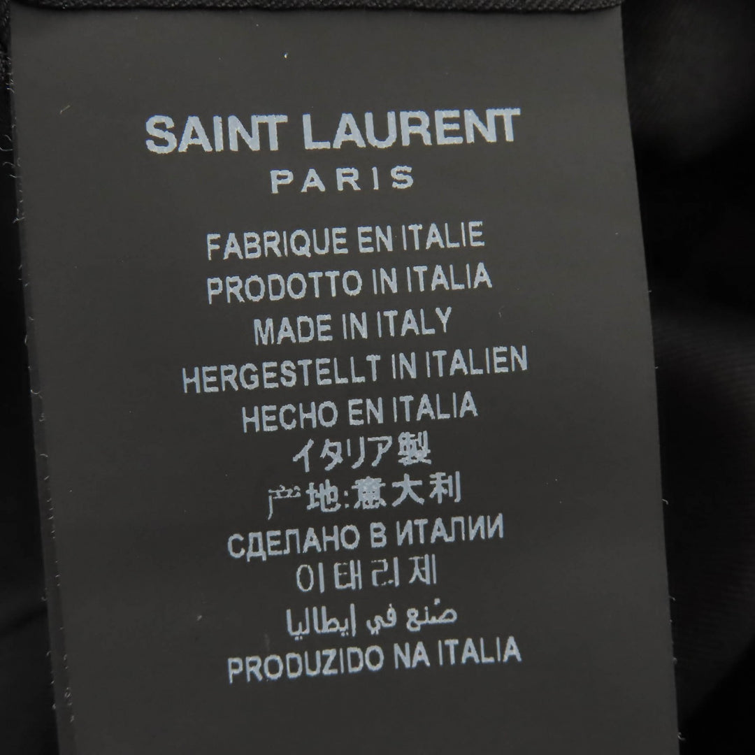 Excellent SAINT LAURENT PARIS Jacket Grain de Poodle, Single Breast 38 660055