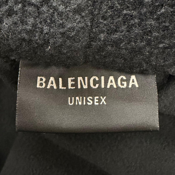 Pristine BALENCIAGA hoodie OUTERWEAR ZIP UP HOODIE Back embroidered