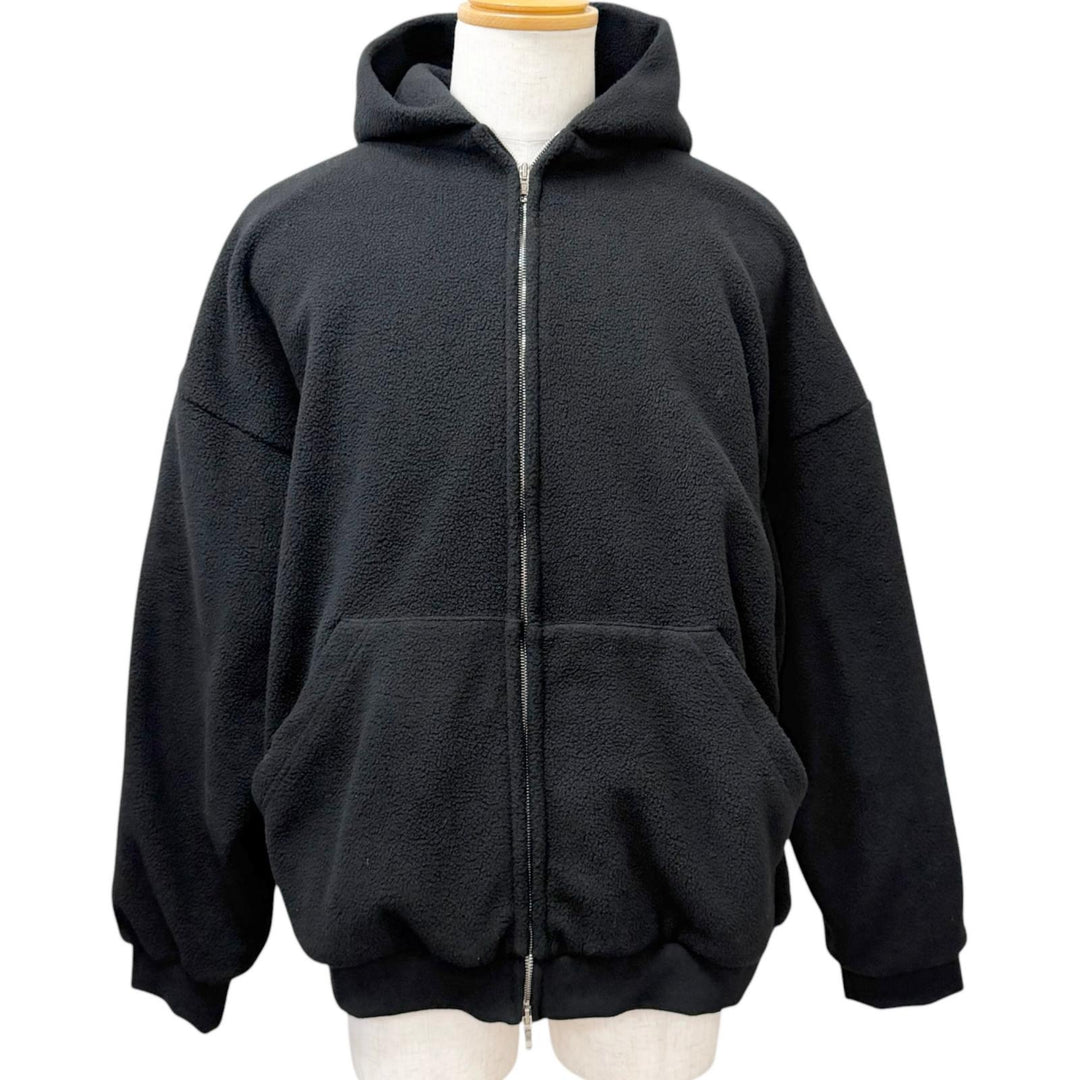 Pristine BALENCIAGA hoodie OUTERWEAR ZIP UP HOODIE Back embroidered
