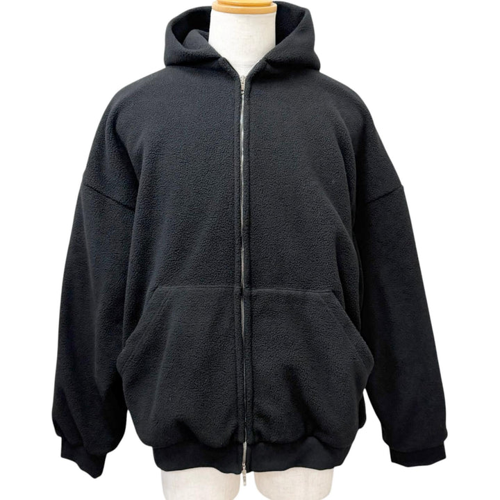 Pristine BALENCIAGA hoodie OUTERWEAR ZIP UP HOODIE Back embroidered