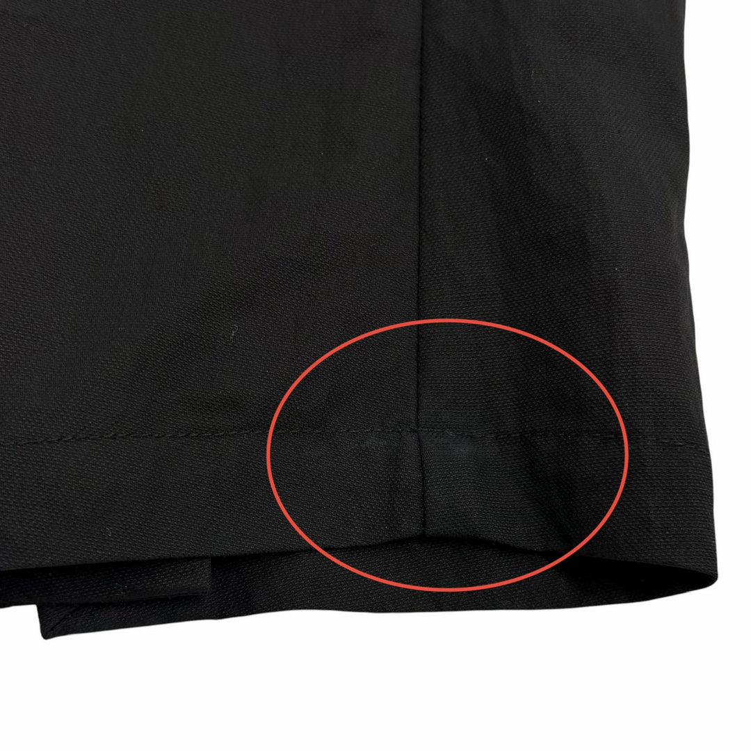 Great HERMES Double breasted jacket Plain black Rayon mens 46