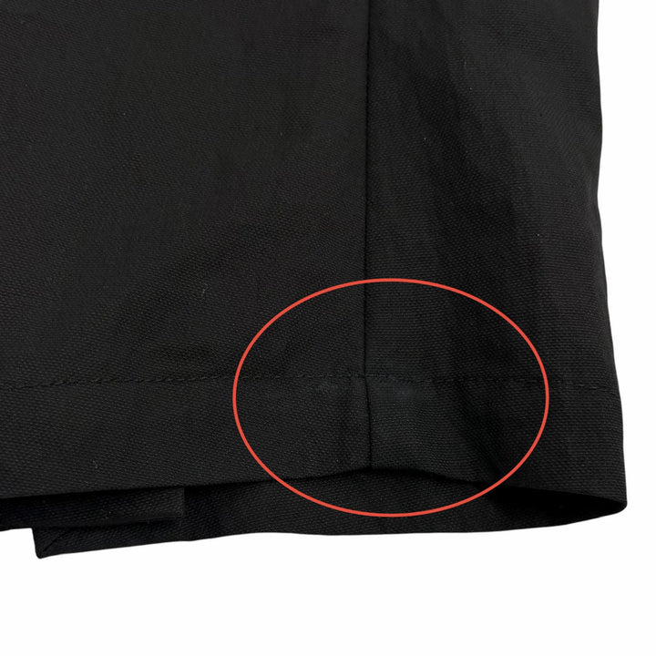 Great HERMES Double breasted jacket Plain black Rayon mens 46