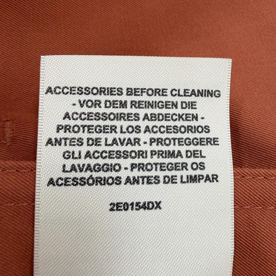 Excellent HERMES Blouson Crickets Orange cotton Women 34 2E0154DX