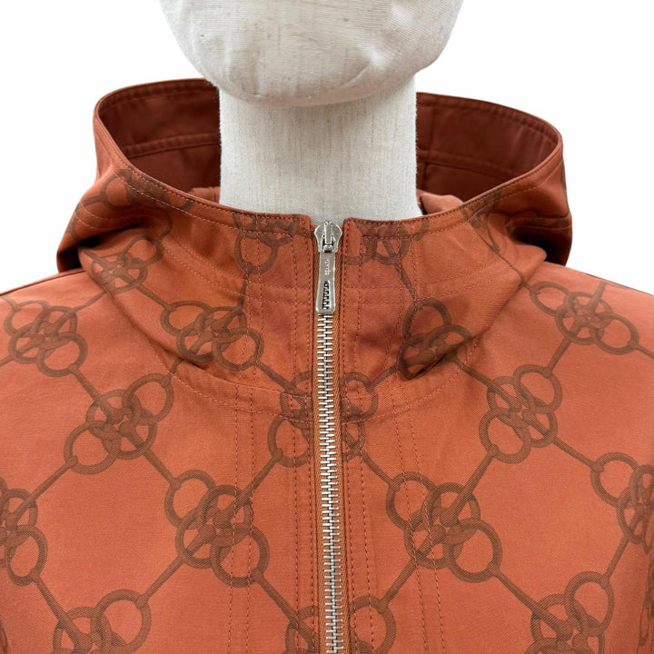 Excellent HERMES Blouson Crickets Orange cotton Women 34 2E0154DX