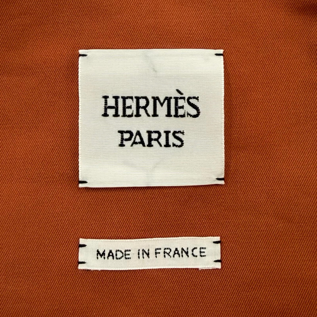 Excellent HERMES Blouson Crickets Orange cotton Women 34 2E0154DX