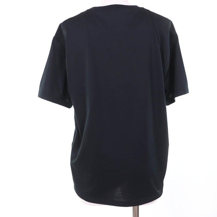 Pristine HERMES tops Maxi T-shirt Parfroy Remix black cotton Women 38 5H4639DX