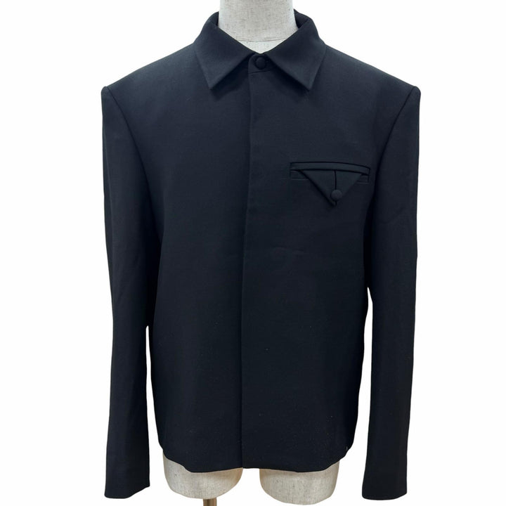 Excellent LOUIS VUITTON Blouson Embellished wool with beaded back design