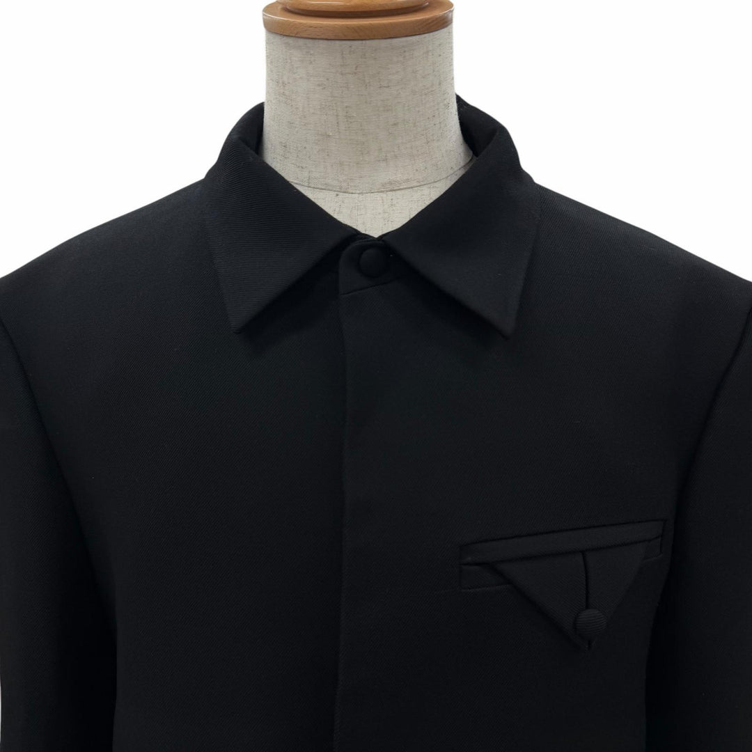 Excellent LOUIS VUITTON Blouson Embellished wool with beaded back design