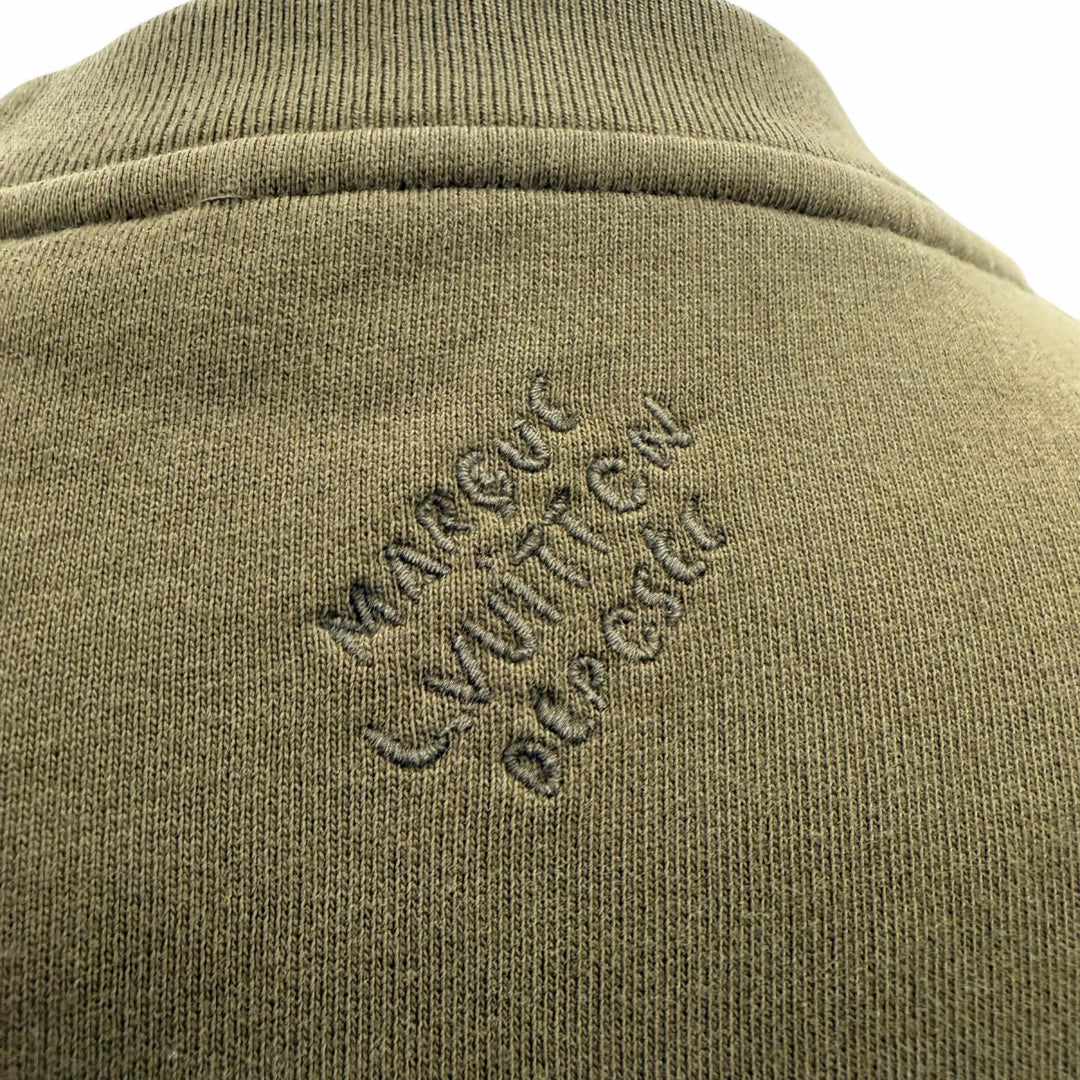 Great LOUIS VUITTON sweat khaki cotton mens S