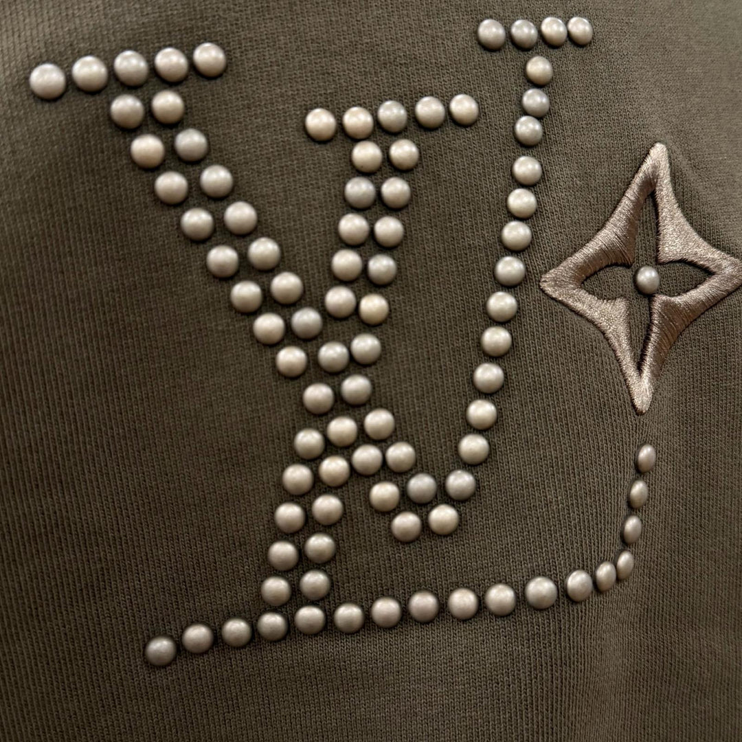 Great LOUIS VUITTON sweat khaki cotton mens S