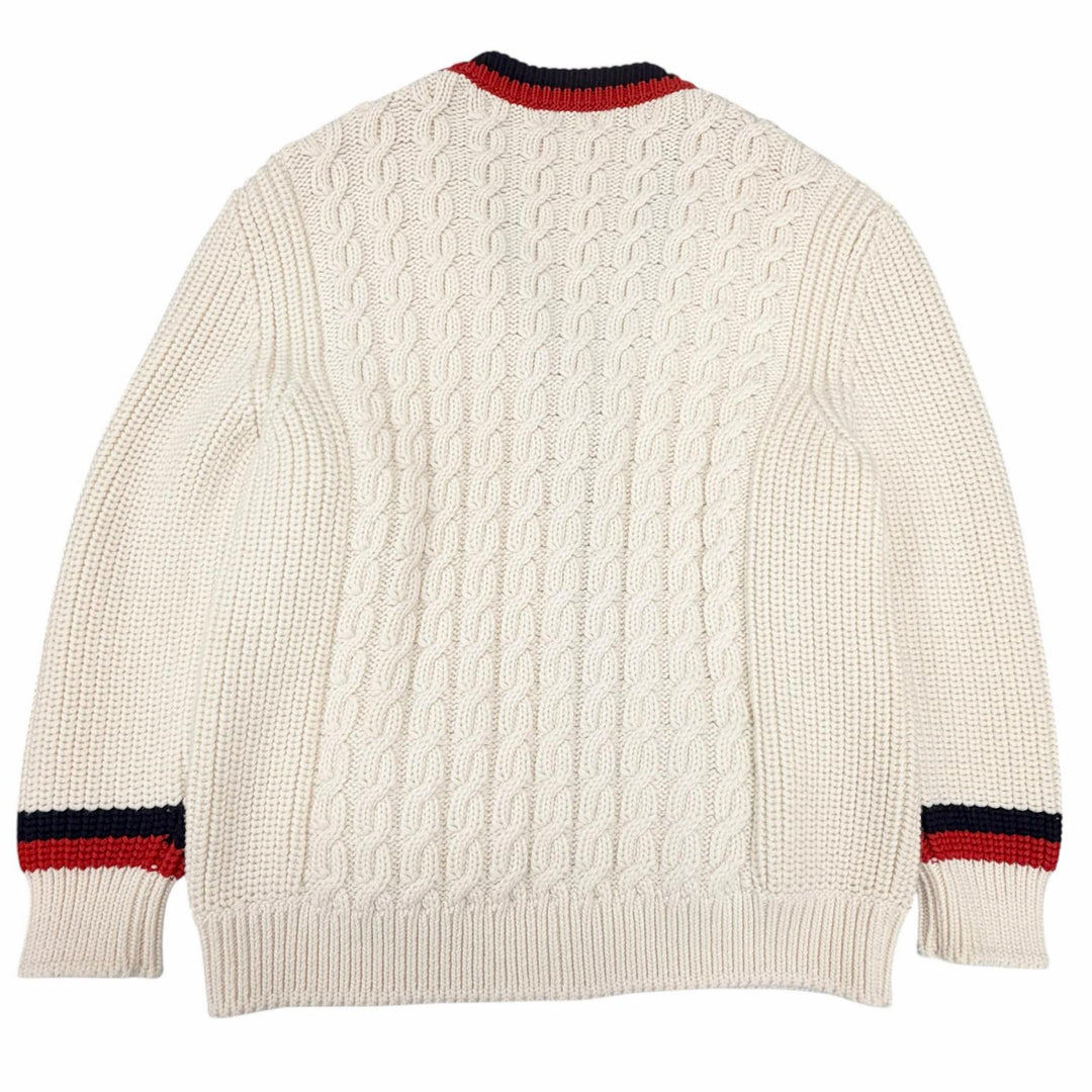 Excellent Miu Miu cardigan Ivory wool Women 36 MMF665