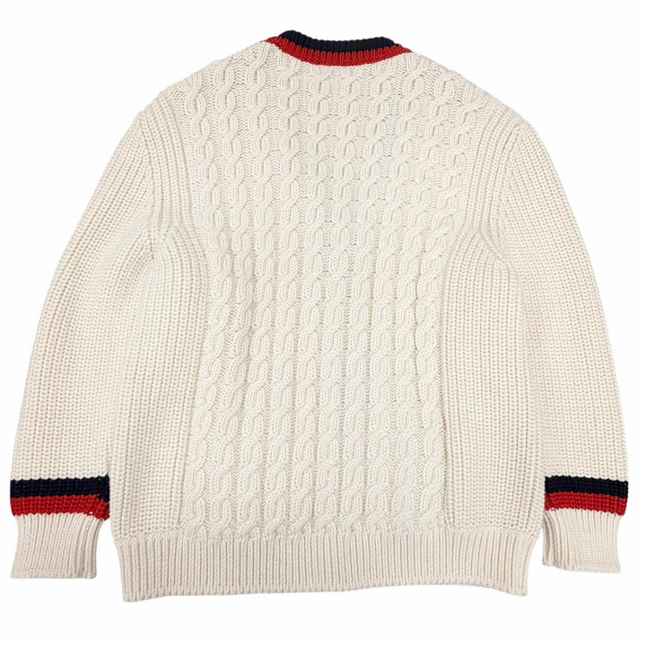 Excellent Miu Miu cardigan Ivory wool Women 36 MMF665