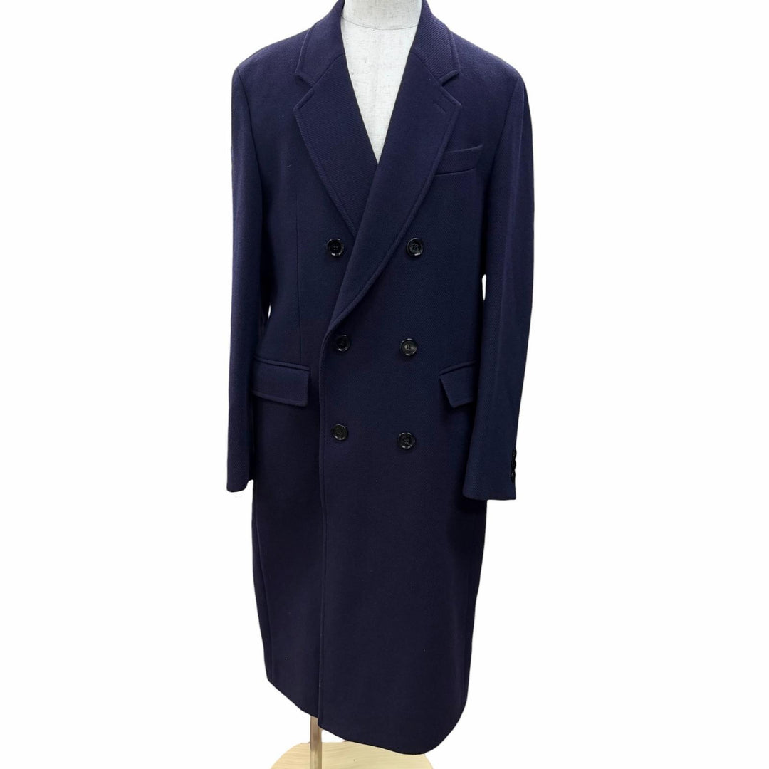 Great HUGO BOSS Chester coat Double breasted purple