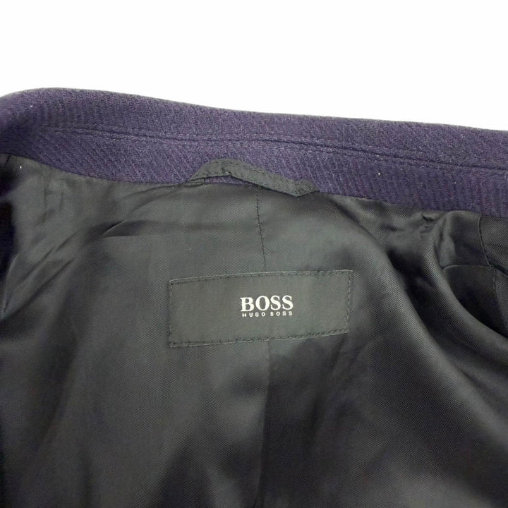 Great HUGO BOSS Chester coat Double breasted purple