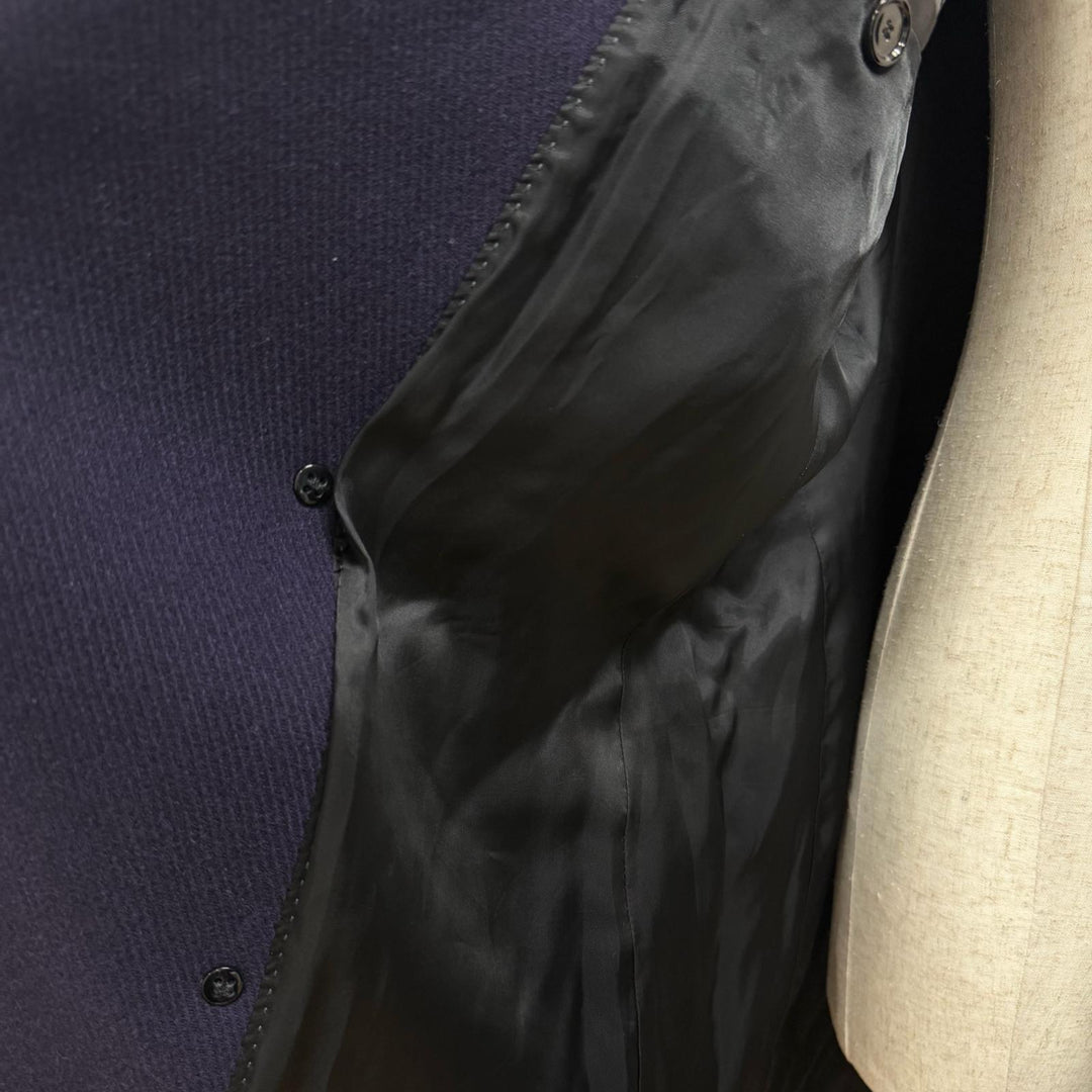 Great HUGO BOSS Chester coat Double breasted purple