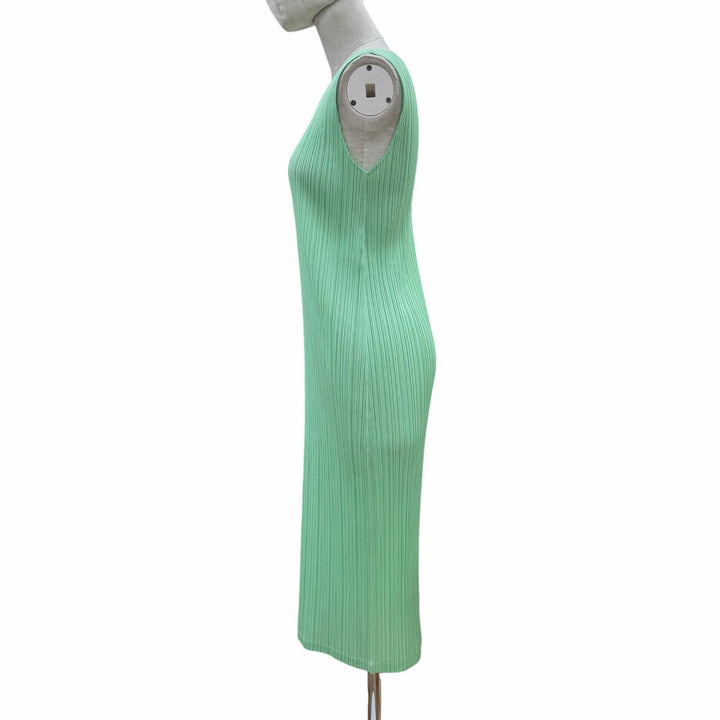 Excellent PLEATS PLEASE one piece Mint green polyester Women 2 PP51JH156