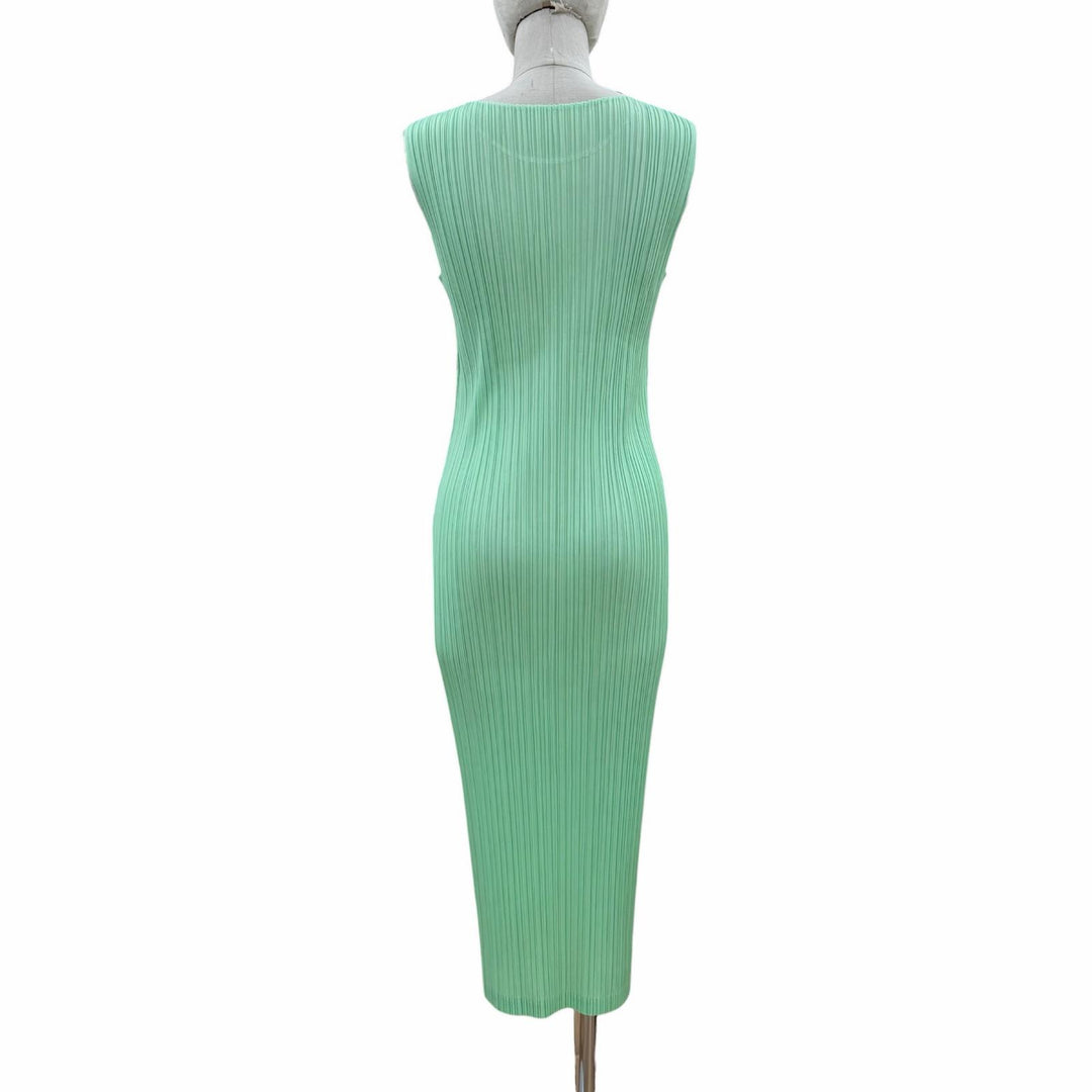 Excellent PLEATS PLEASE one piece Mint green polyester Women 2 PP51JH156
