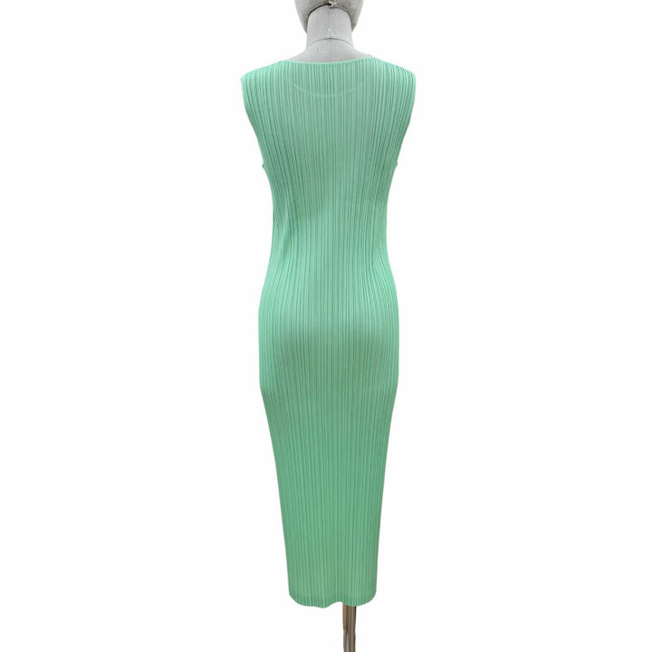 Excellent PLEATS PLEASE one piece Mint green polyester Women 2 PP51JH156